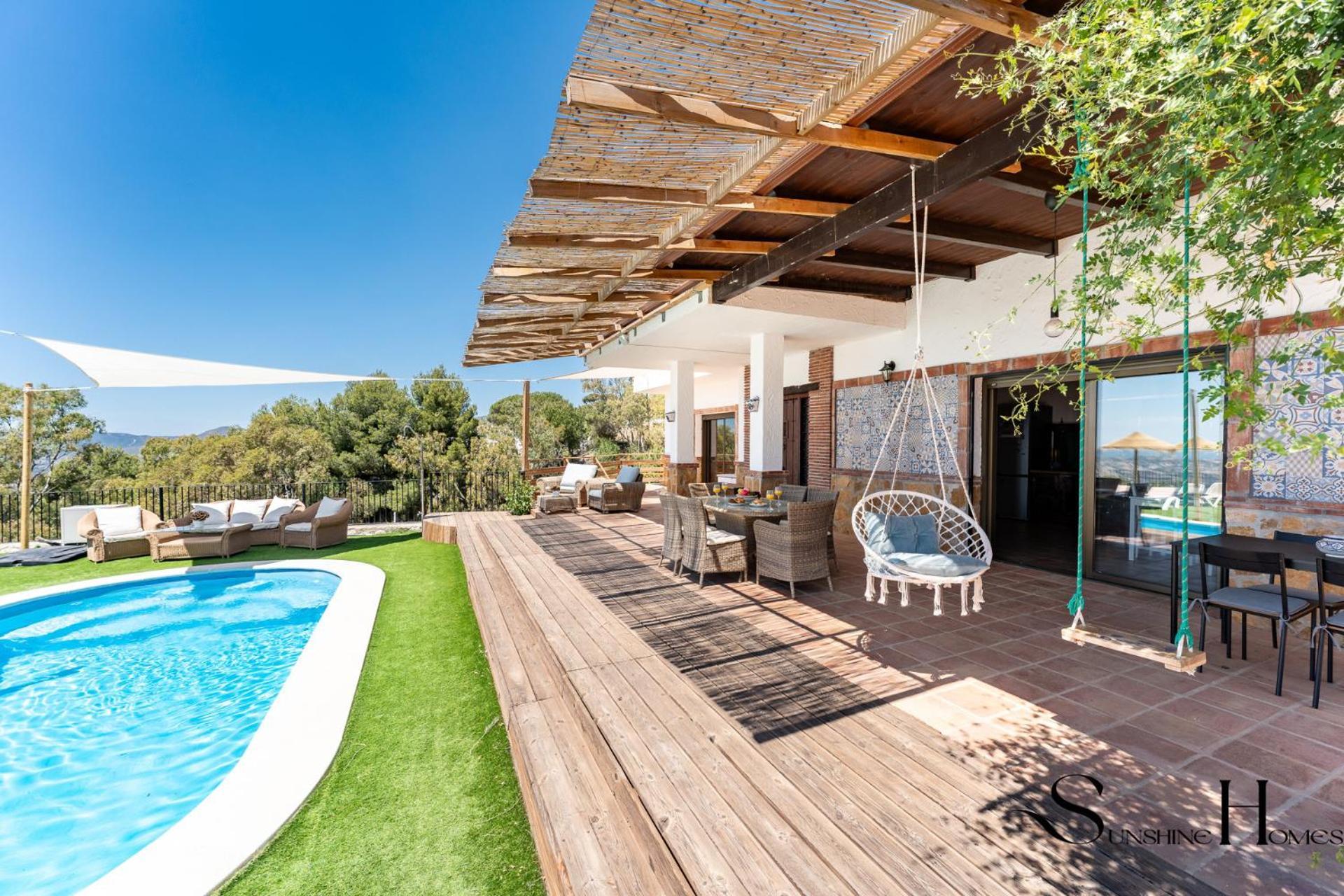 Villa With Pool And Spectacular Sea And Town Views Mijas Zewnętrze zdjęcie